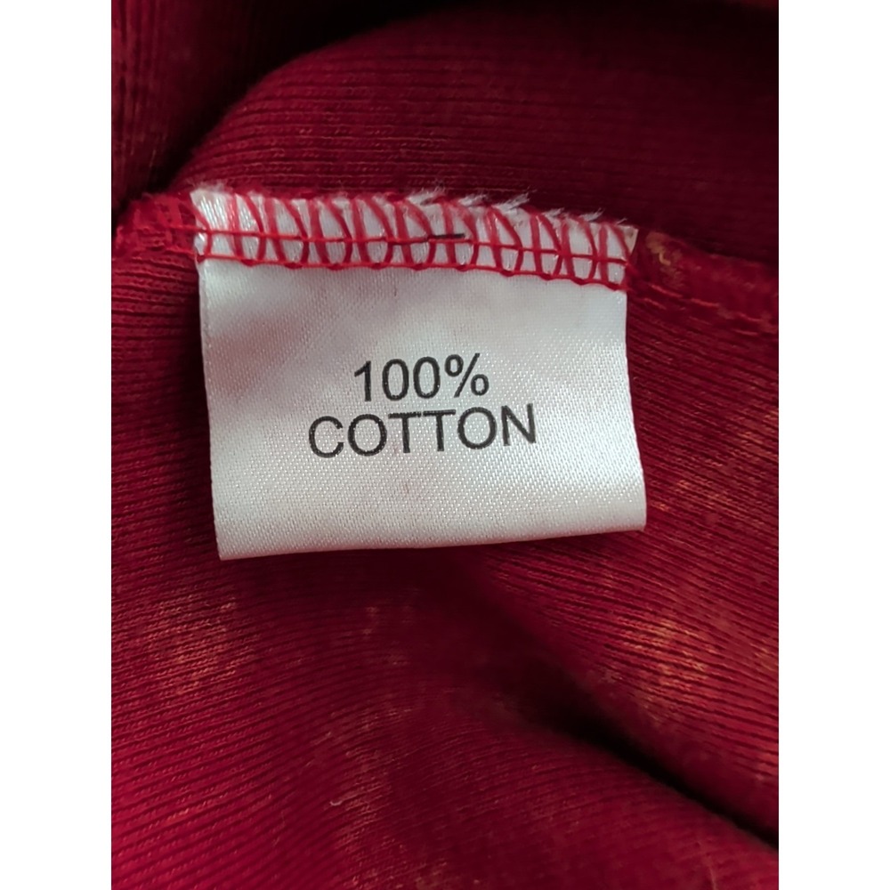 Greater Good Network Patchwork ZipUp Red Hoodie Indie Sleaze Y2K Sun Tribal L/XL - Picture 11 of 11
